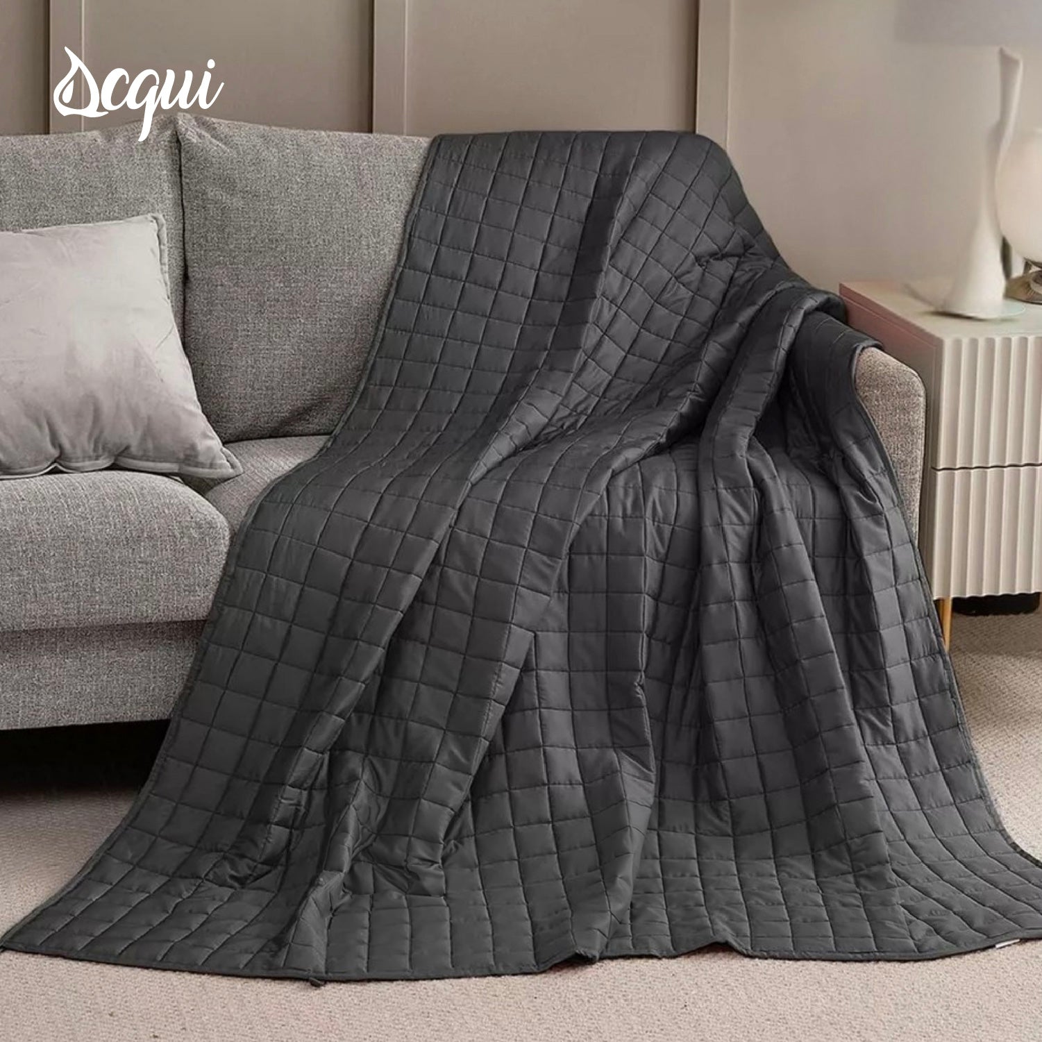 Manta De Gravedad Pesada Queen 12kg Trastorno Sueño Acqui