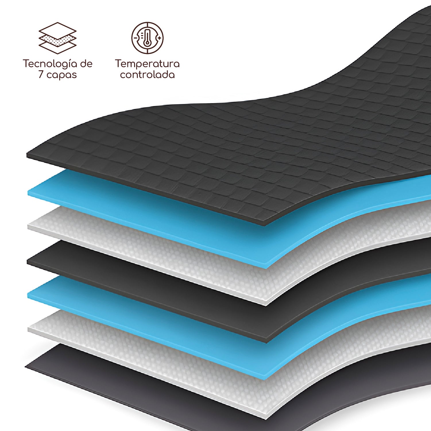 Manta De Gravedad Pesada Queen 12kg Trastorno Sueño Acqui