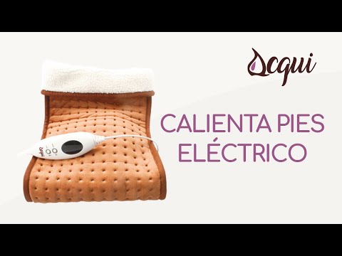 Calientapies Eléctrico 6 Niveles de Temperatura Digital Acqui